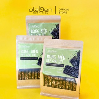 Combo 3 Túi 250gr Thanh Bánh Rong Biển Kẹp Gạo Lứt và Các loại Hạt Ngũ Cốc - Hạt ngũ Cốc Premium by OLABEN NUTRITION