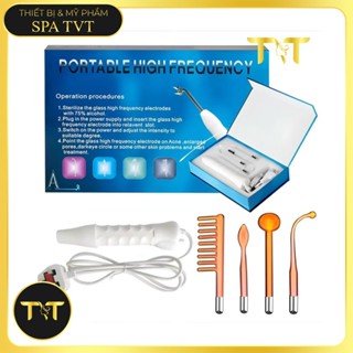  Máy Điện Tím 6A & 8A Sát Khuẩn Cầm Tay Sau Nặn Mụn Dùng Trong Spa Thẩm Mỹ Viện 