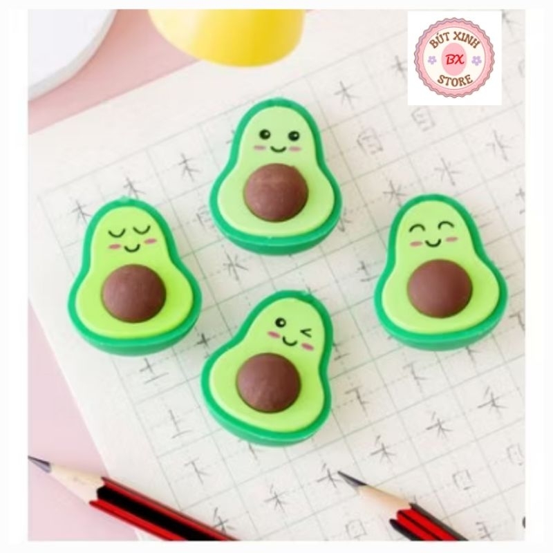 Gôm tẩy bút chì hình quả Bơ