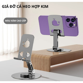 Giá Đỡ Điện Thoại Máy Tính Bảng INVIN STORE Xoay 360 Hợp Kim Nhôm, Kệ Điện Thoại Xem Phim Livestream