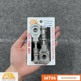  Bộ Pát Tăng Sên Inox 304 Cnc Nguyên Khối CTS Cho Honda Wave Dream Future Neo 