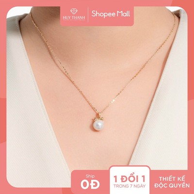 Mặt Dây Chuyền Vàng 14k MDBTCC100 Huy Thanh Jewelry