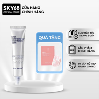 [MUA 1 TẶNG 1 MASK] Kem Dưỡng Nâng Tông Trắng Da Sur.Medic Super Glutathione 100 Bright Tone Up Cream 40ml
