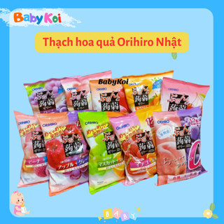 Thạch rau câu hoa quả Orihiro Nhật Bản (Date 08/2025)