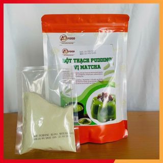 bột thạch pudding vị matcha thơm ngon dinh dưỡng 500gr
