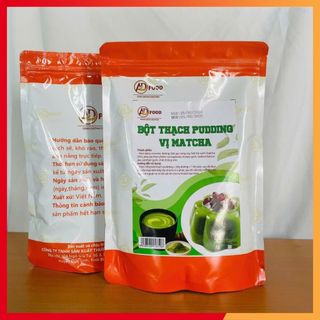 bột thạch pudding vị matcha thơm ngon dinh dưỡng 500gr
