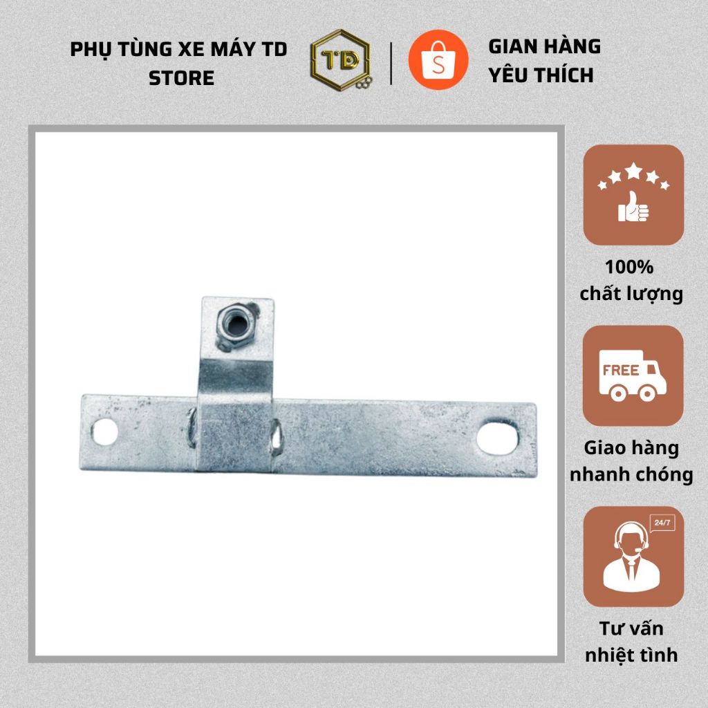 Tai Chế Bắt Bô 2543 Cho Càng Việt.- Tai Pô Cho Dream Việt Lắp Pô 2543 [ Loại Dày ]