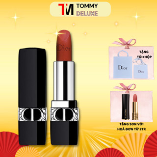 Son Dior Matte 951 Cabaret Đỏ Đất Siêu Xinh Cực Kì Mềm Môi Lên Màu Chuẩn Không Lộ Vân Môi