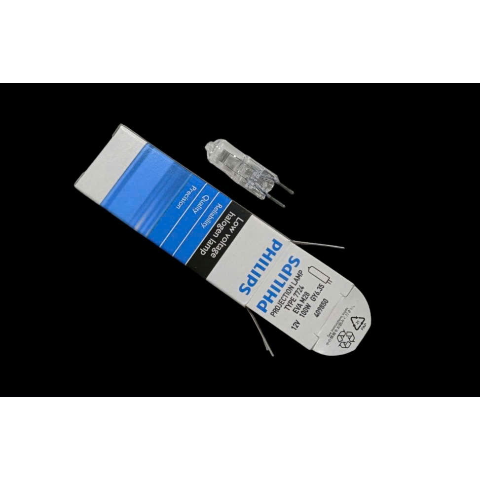 (SALE) Bóng halogen 12V 100W Philips 7724 2000h