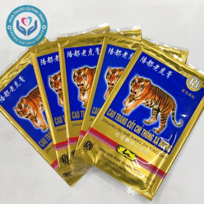 CAO DÁN NÓNG GIẢM ĐAU NHỨC CON CỌP