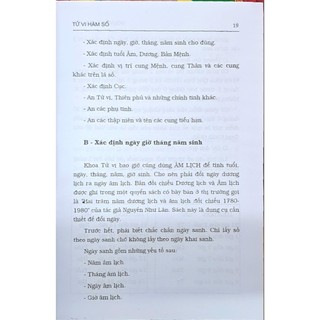 Sách - Tử vi hàm số (Bìa Cứng) - Sách phong thủy Tử Vi