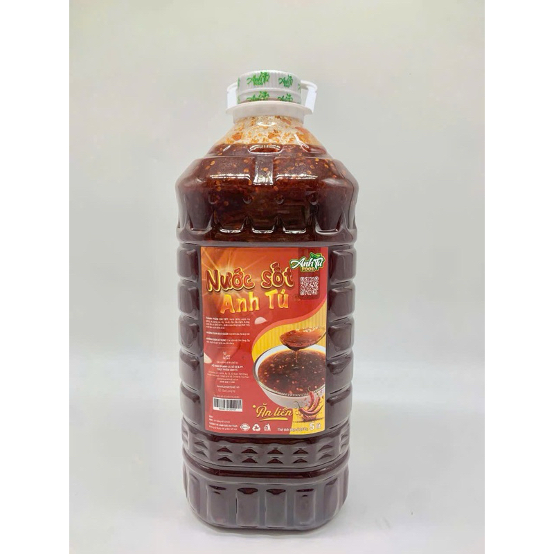 Sốt Bò Anh Tú Ăn Liền Chai 5L