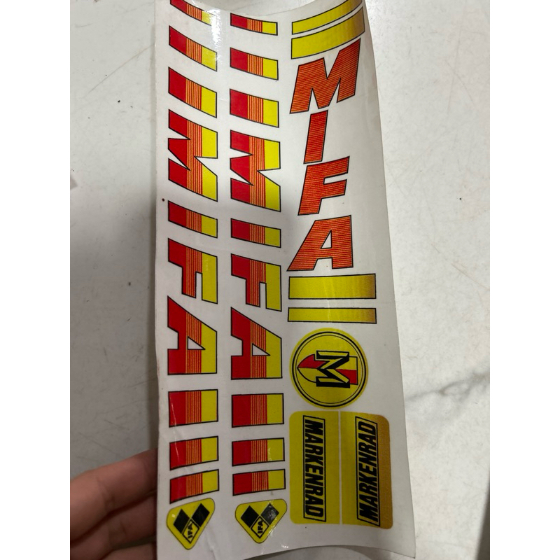 Tem xe đạp MIfa (tem xe đạp cổ)