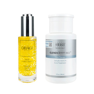 Combo Dung dịch BHA Obagi Pore Therapy 148ml + Serum Daily Hydro Drops 30ml