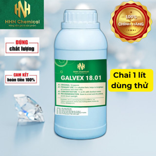  Nước tẩy rung siêu âm - GALVEX 18.01 - Singapore - 1000ML Hàng nhập khẩu cao cấp  dạng pha sẵn sử dụng 