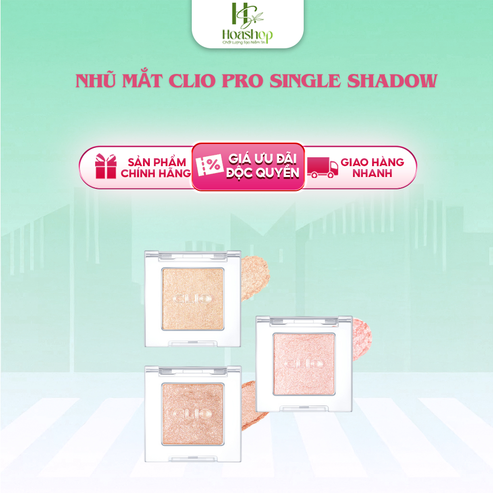 Nhũ mắt Clio Pro Single Shadow