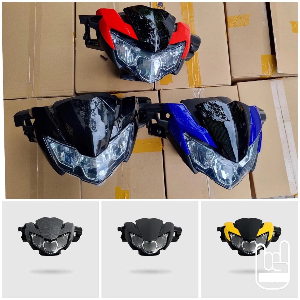 Bộ đầu đèn EX 150 2019 CHO EX 2015 - 2018 MTS