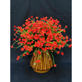 Bụi hoa sen đá nhựa