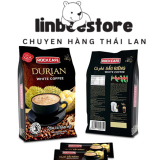 Cà Phê SẦU RIÊNG Rockcafe Túi 30 gói x 20 g - Rock cafe Vị Sầu Riêng Mẫu Mới