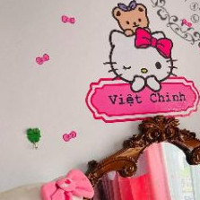 🌻DECAL BẢNG TÊN KITTY 1🎀 KITTY HOUSE