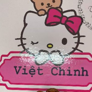 🌻DECAL BẢNG TÊN KITTY 1🎀 KITTY HOUSE