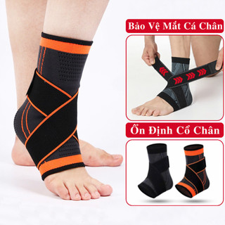 Băng Cổ Chân Thể Thao Bảo Vệ Mắt Cá Andego [Mã BC09]. Bó Cổ Chân Thể Dục Thể Thao