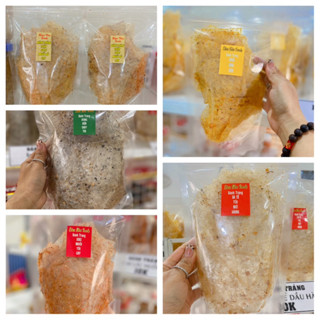  Combo 5 Bịch 5 Vị Bánh Tráng Trộn Muối Bò Phô Mai Rong Biển Xike Muối Tỏi 