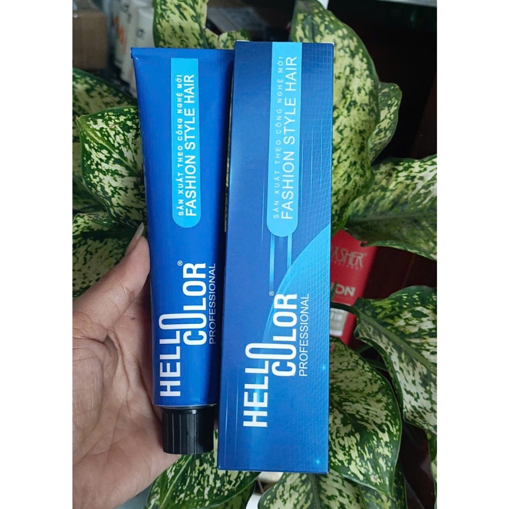 Nhuộm Hellopro Nano collagen 100ml chính hãng ( nhắn mã màu)