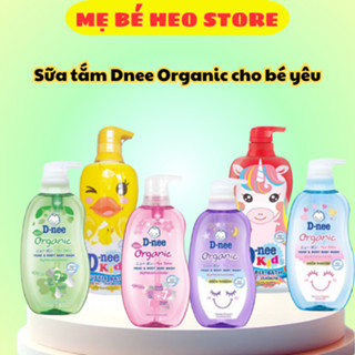 Sữa tắm gội toàn thân an toàn cho bé từ tuổi sơ tinh- chuẩn Thái Lan Dnee Kid - chai 380ml