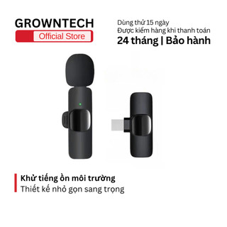  Mic thu âm không dây cài áo K9 Pro khử tiếng ồn môi trường dùng livetream ghi âm quay video 