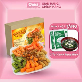 Set tokbokki lắc 5 vị phô mai trứng muối rong biển Bếp Của Mẹ Onici nguyên liệu bánh gạo lắc 