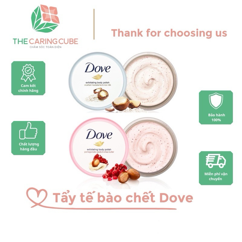 Tẩy da chết Dove