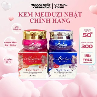  Kem Meiduzi Nhật Chính Hãng Kem Dưỡng Da Meiduzi Dưỡng Trắng Hồng Hỗ Trợ Xóa Nám Tàn Nhang Ngừa Mụn Chính Hãng 