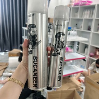 KEO XỊT GIỮ NẾP VÀ TẠO KIỂU TÓC BUCANEER 420ML VÀ 600ML