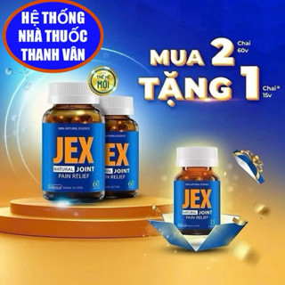 [Có tem tích điểm tặng lọ 15v] JEX giảm đau bảo vệ xương khớp C/60v