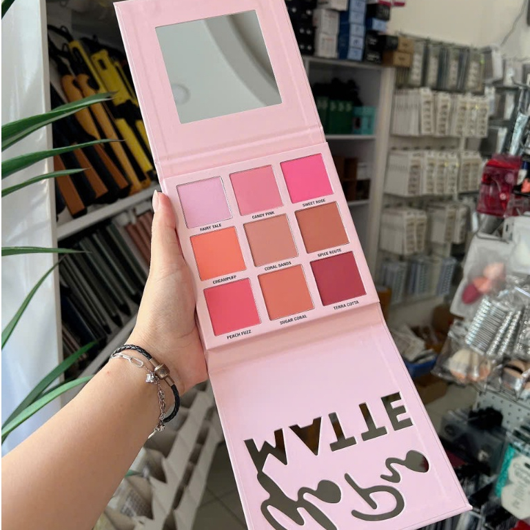 Bảng má hồng City Color 9 ô