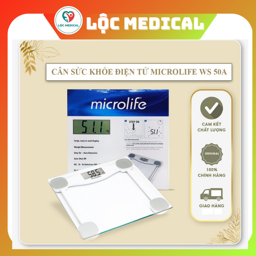Cân sức khỏe Microlife WS 50A