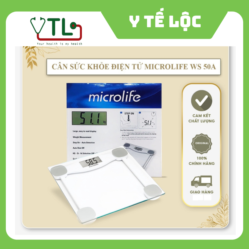Cân sức khỏe Microlife WS 50A