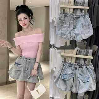 [ Hàng Chuẩn SẴN ] Chân Váy JEAN dáng Bí Phồng Xoè QCL1 ảnh thật