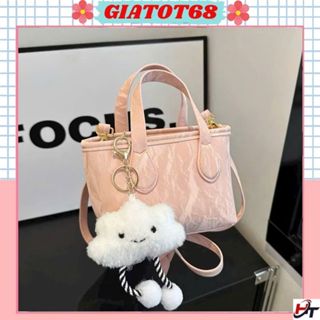 [Tặng Charm Mây] Túi nữ xách tay đeo chéo túi nữ da nhung form mềm đẹp phog cách Basic trẻ trung thanh lịch Giatot68 928