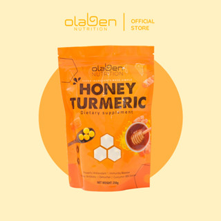 Viên tinh nghệ mật ong sữa ong chúa Honey Turmeric (Túi/Hũ) - by OLABEN NUTRITION