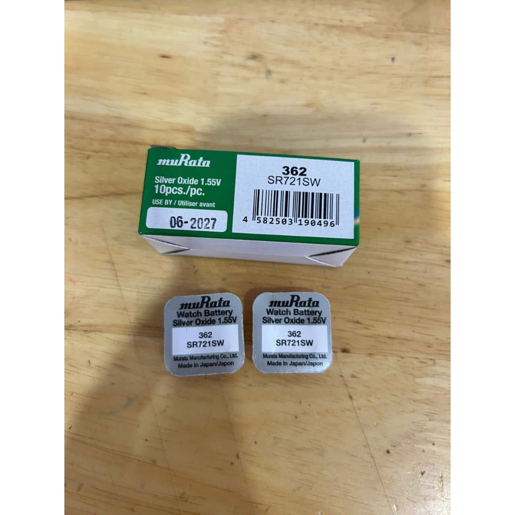 Viên pin đồng hồ 721 - SR721SW - 362 vỉ 1 viên Sony Murata