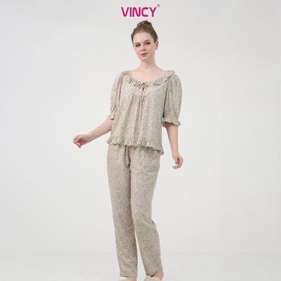 BKD010S51-BỘ TOLE DÀI VỚI THIẾT KẾ CỔ TRÒN, TAY PHỒNG MANG ĐẾN SỰ SANG TRỌNG VÀ DUYÊN DÁNG TẠO CẢM GIÁC THOẢI MÁI KHI MẶ