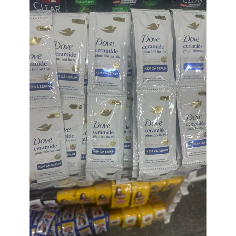 Combo 10 dây kem xả serum Dove