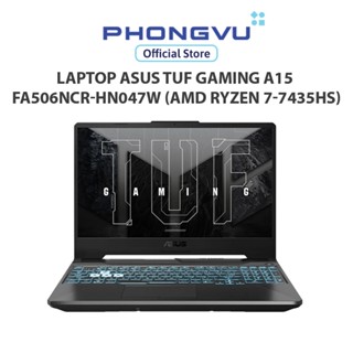 Laptop Asus TUF Gaming A15 FA506NCR-HN047W (AMD Ryzen 7-7435HS) (Đen) - Bảo hành 24 tháng