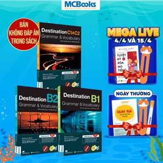 Sách Destination Grammar & Vocabulary B1, B2, C1&C2  (Lẻ/ Combo)