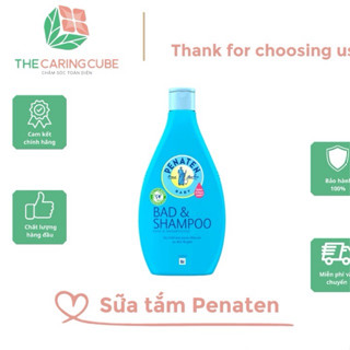 Sữa tắm gội Penaten 2in1 chống cảm cúm cho bé trai bé gái 400ml - The Caring Cube