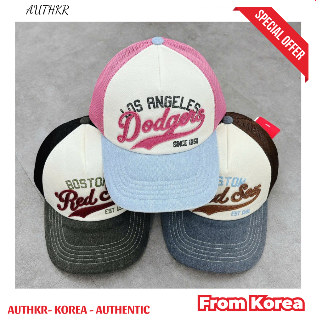 [Authentic MLB] Mũ lưỡi trai MLB Vintage phối màu chính hãng