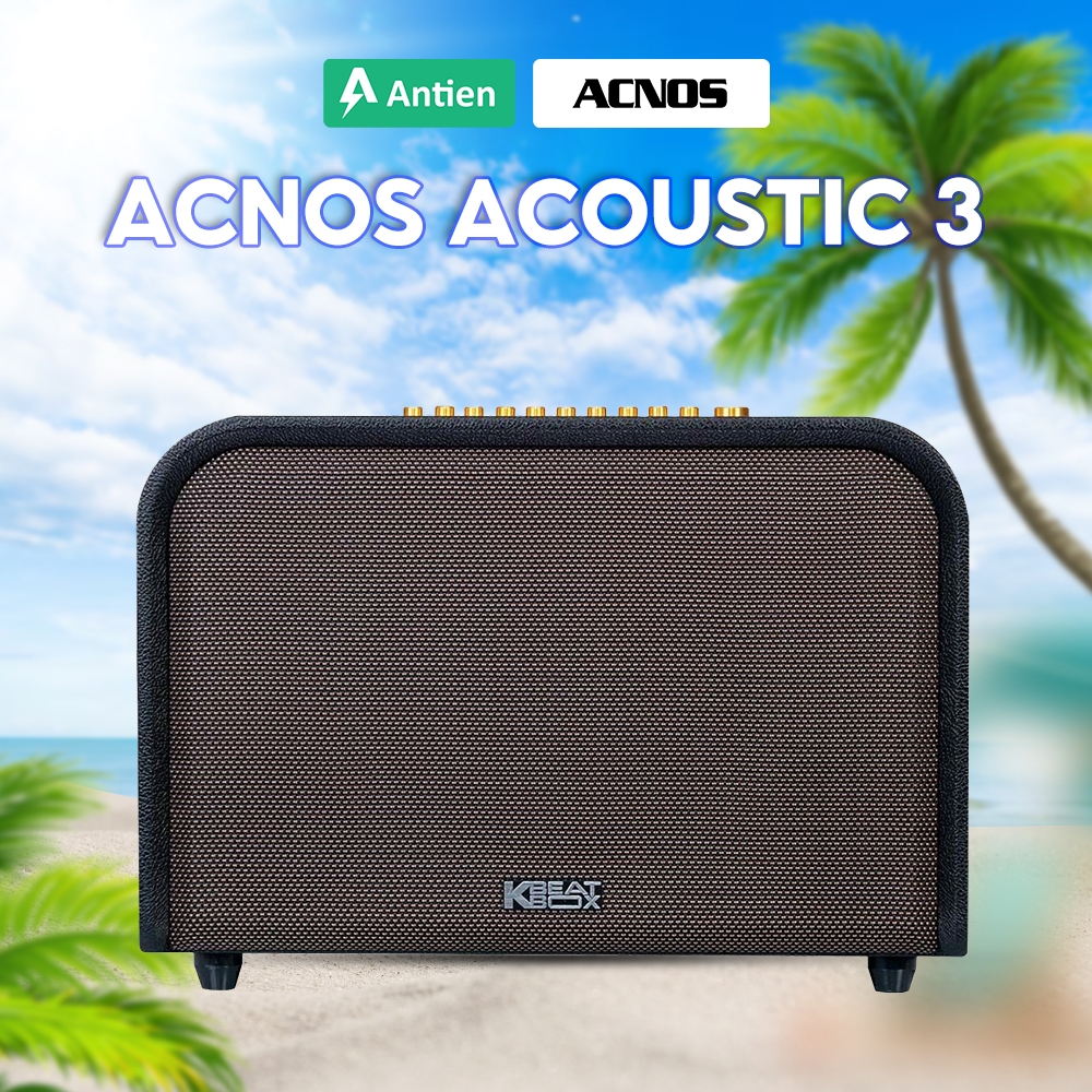  Loa Hát Karaoke ACNOS ACOUSTIC 3 Công suất 220W Loa 3 đường tiếng - Bảo hành chính hãng 12 tháng 