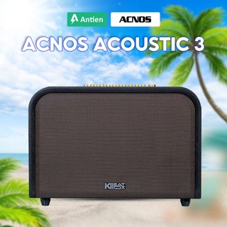  Loa Hát Karaoke ACNOS ACOUSTIC 3 Công suất 220W Loa 3 đường tiếng - Bảo hành chính hãng 12 tháng 